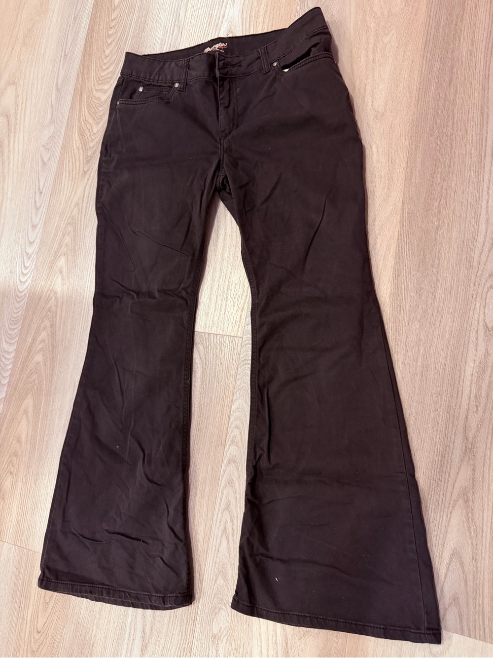 Wrangler Black Boot Cut Women's Pants